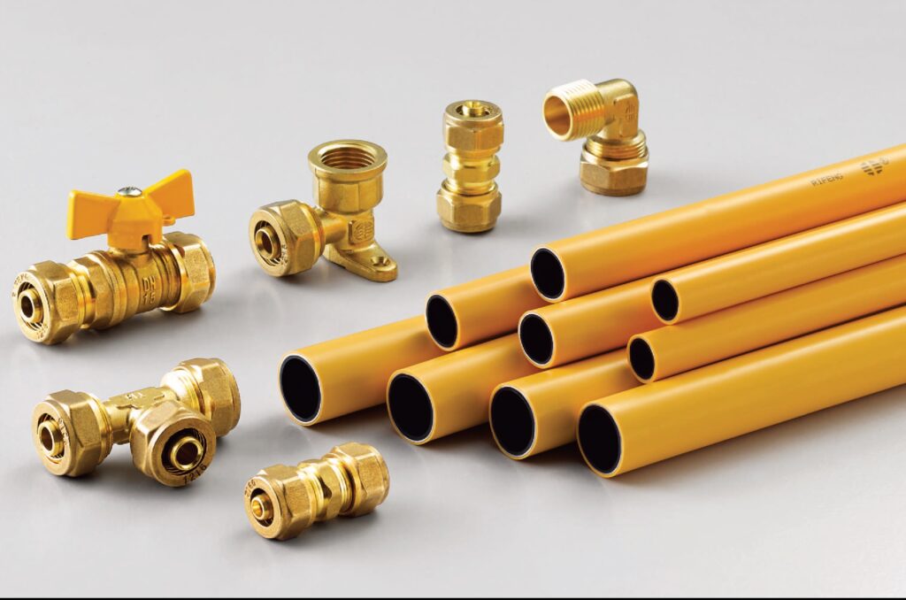 RIFENG Gas Piping System: Flexible Yet Stable